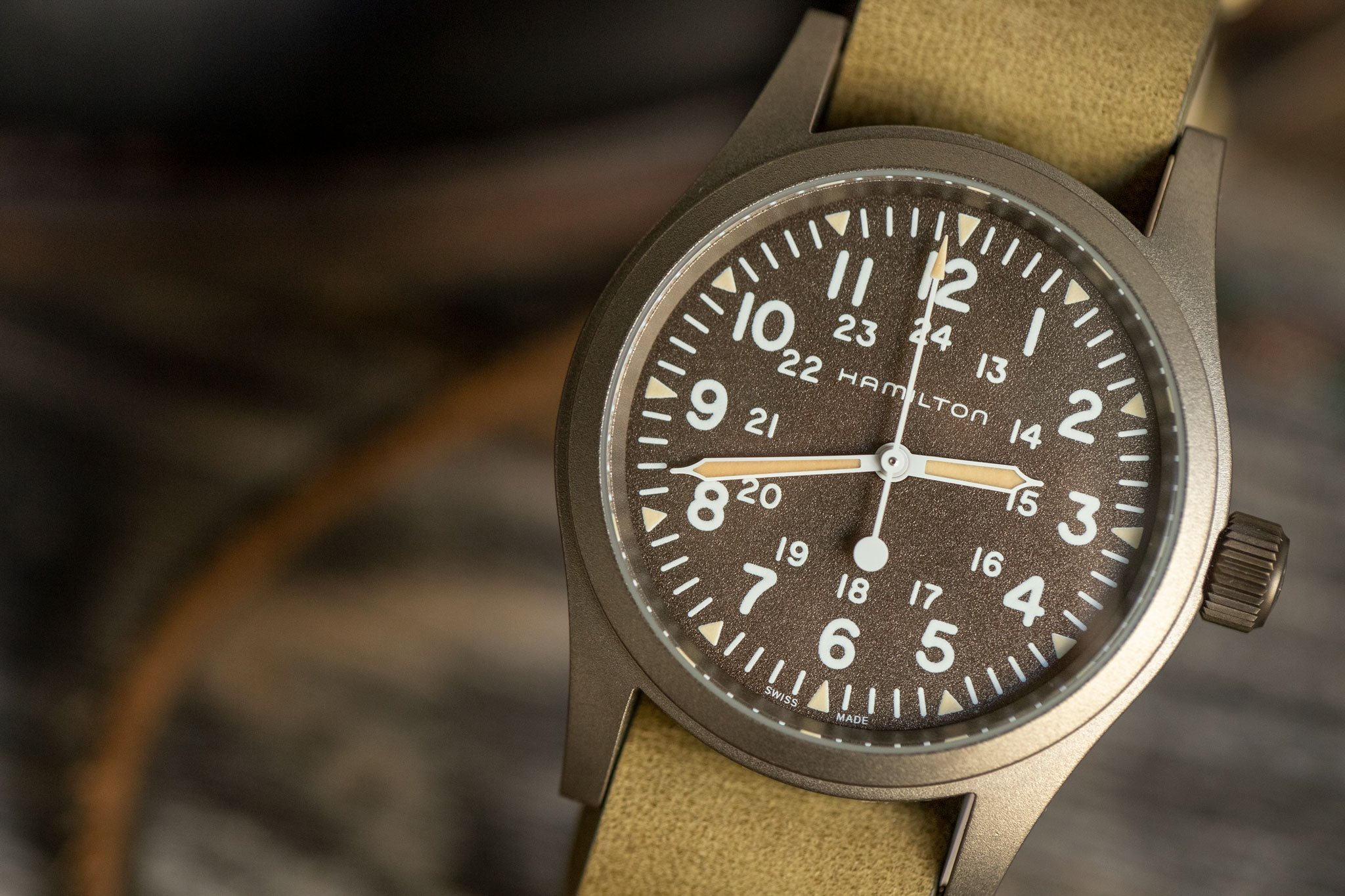 hamilton khaki field mechanical thickness