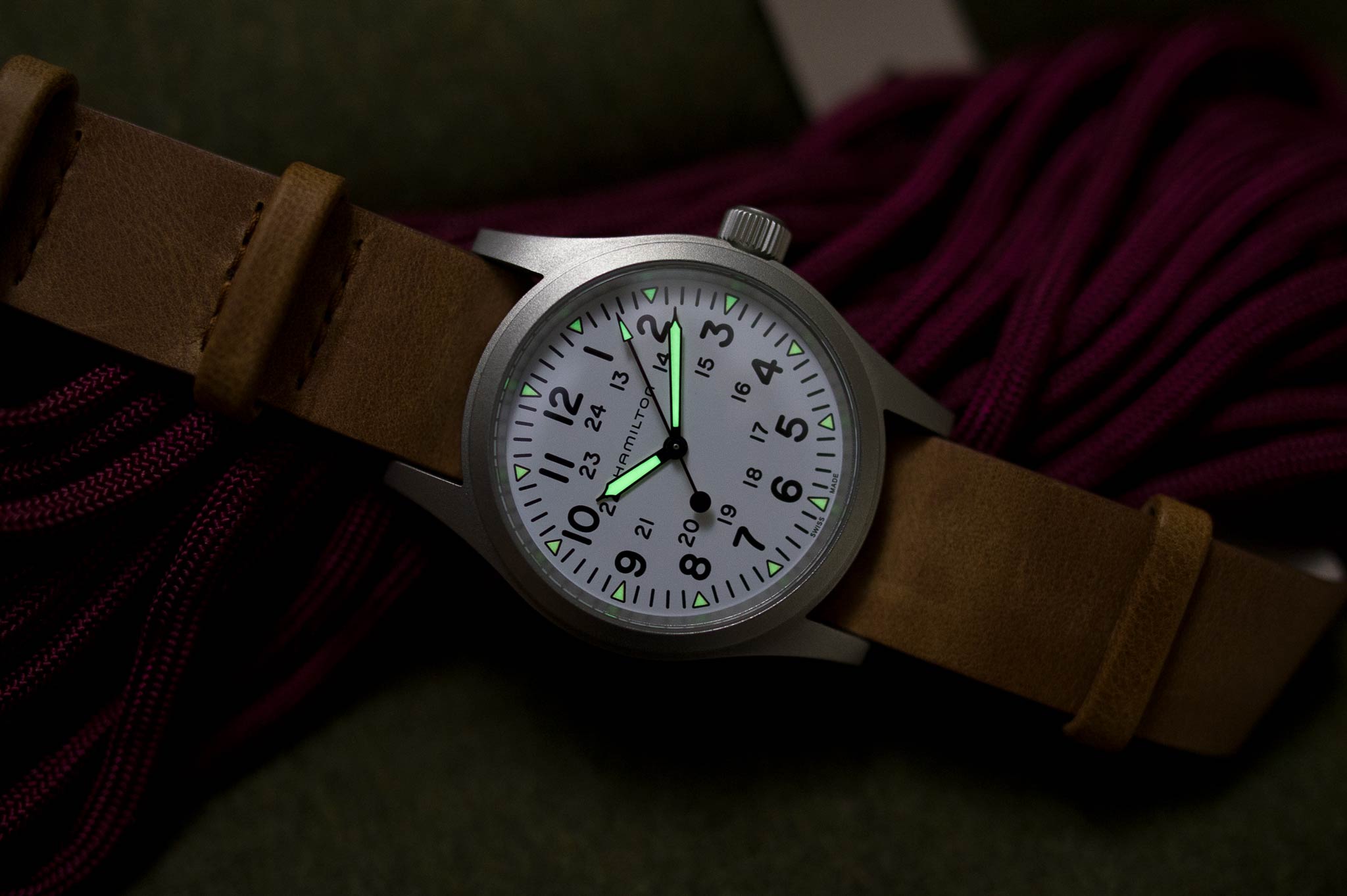 hamilton khaki field mechanical winding