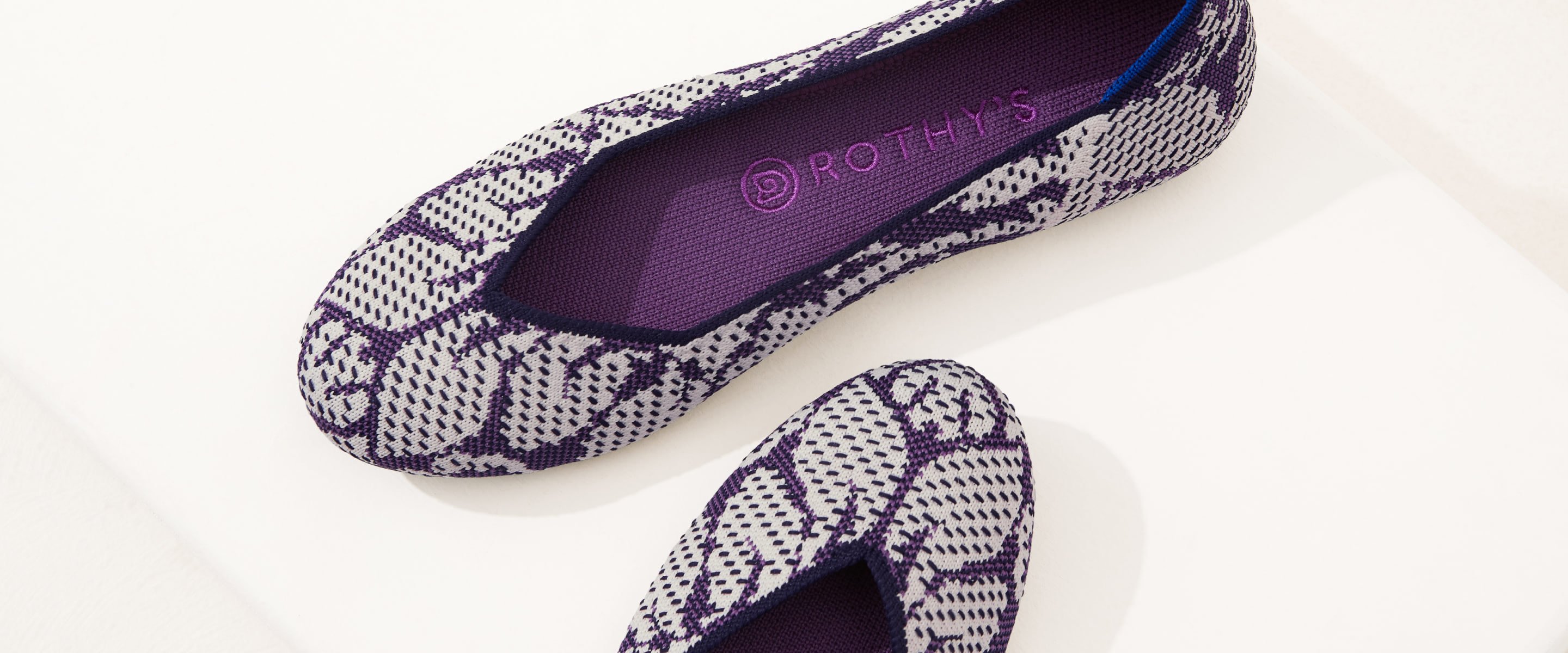 rothys ecru flat