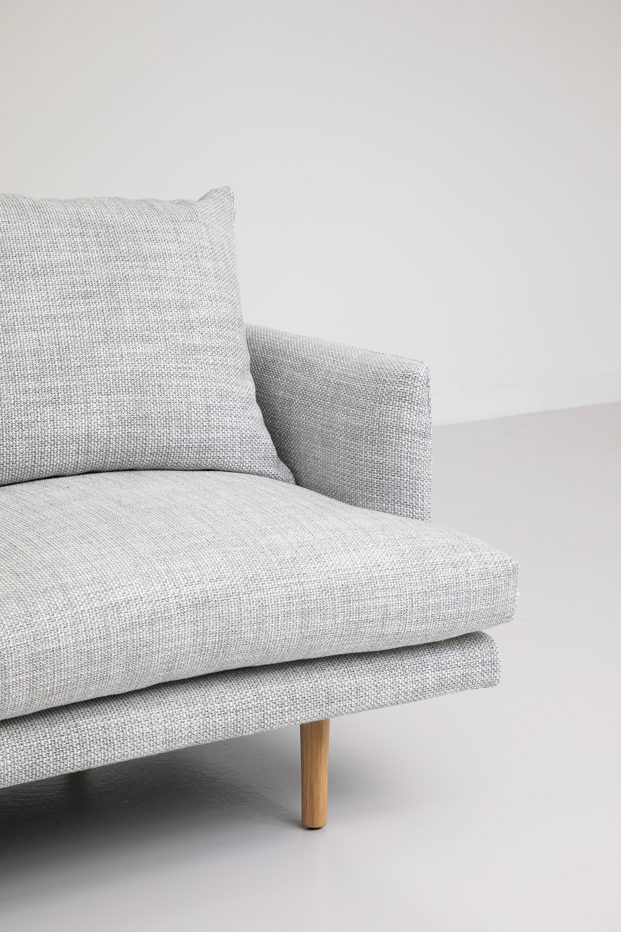 Jardan Nook Sofa Charlie Grey Fabric 6