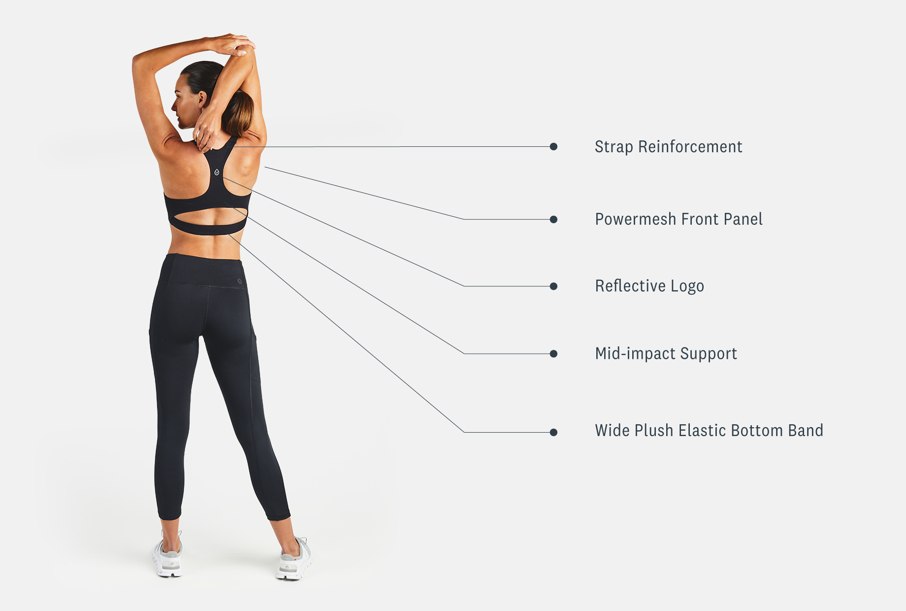 Women's Bamboo Move Free Sports Bra - tasc Performance