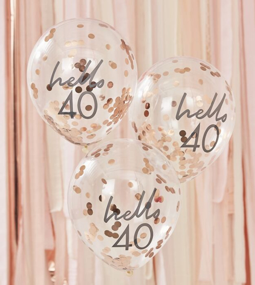 40th Birthday Party Party Decorations Party Packs