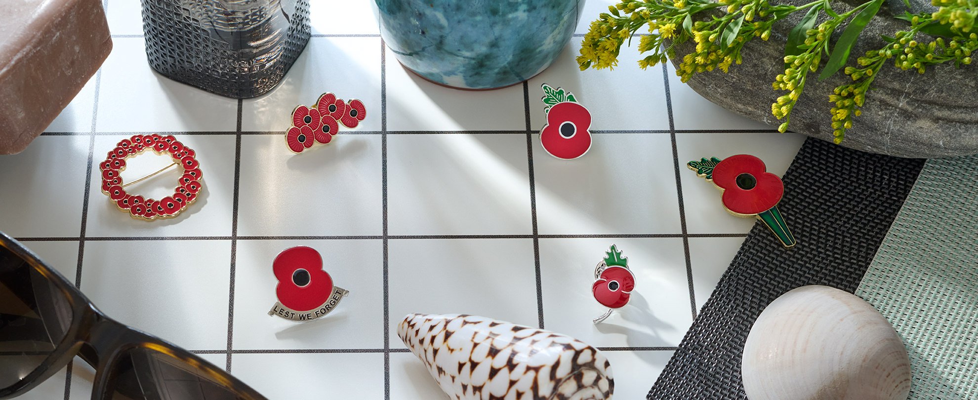 Poppy Pins & Badges