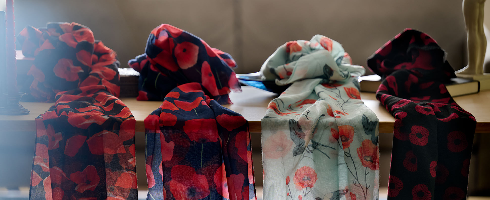Poppy Scarves