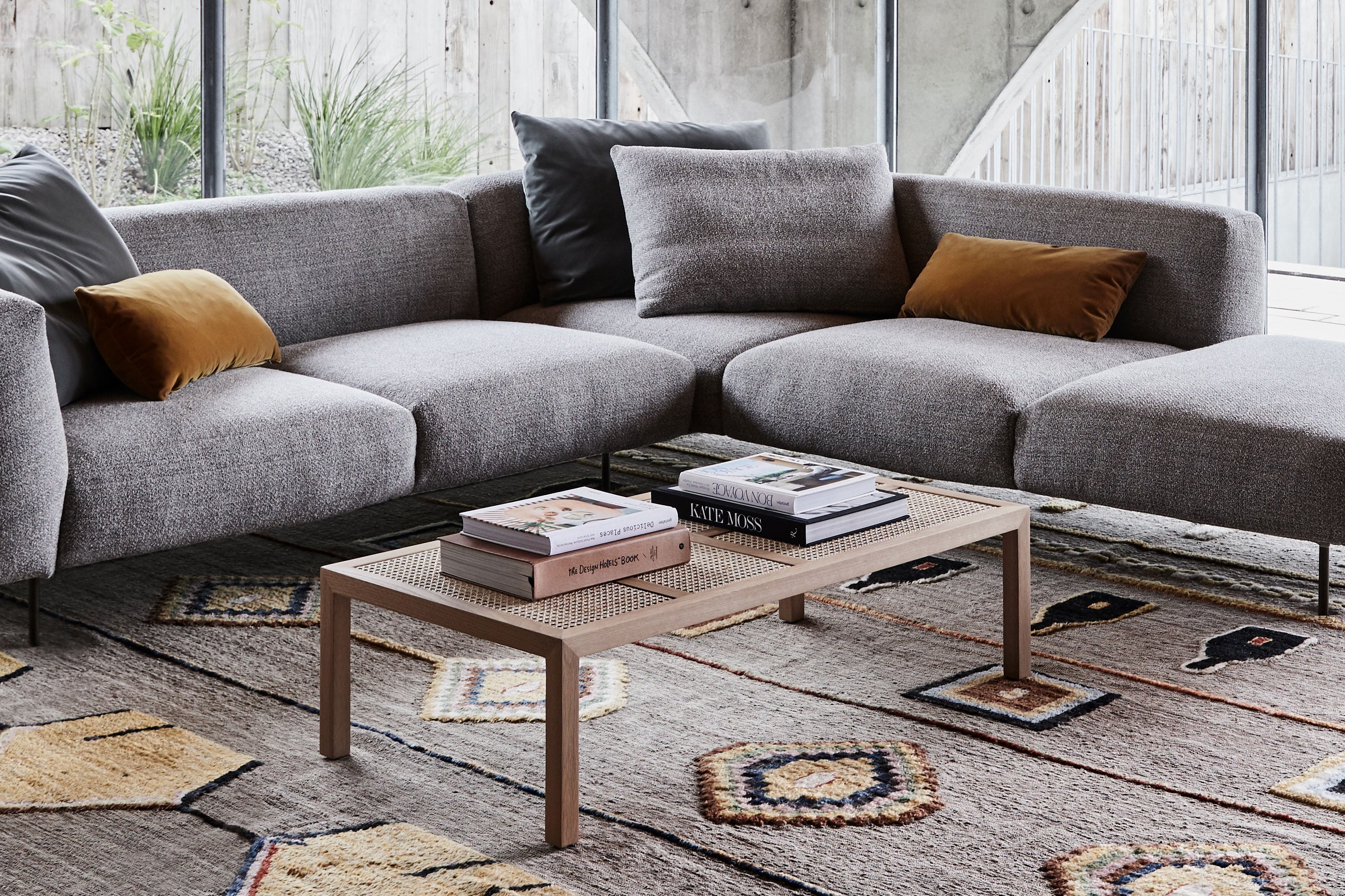 Jardan Billie Low Table Rattan Hero 06