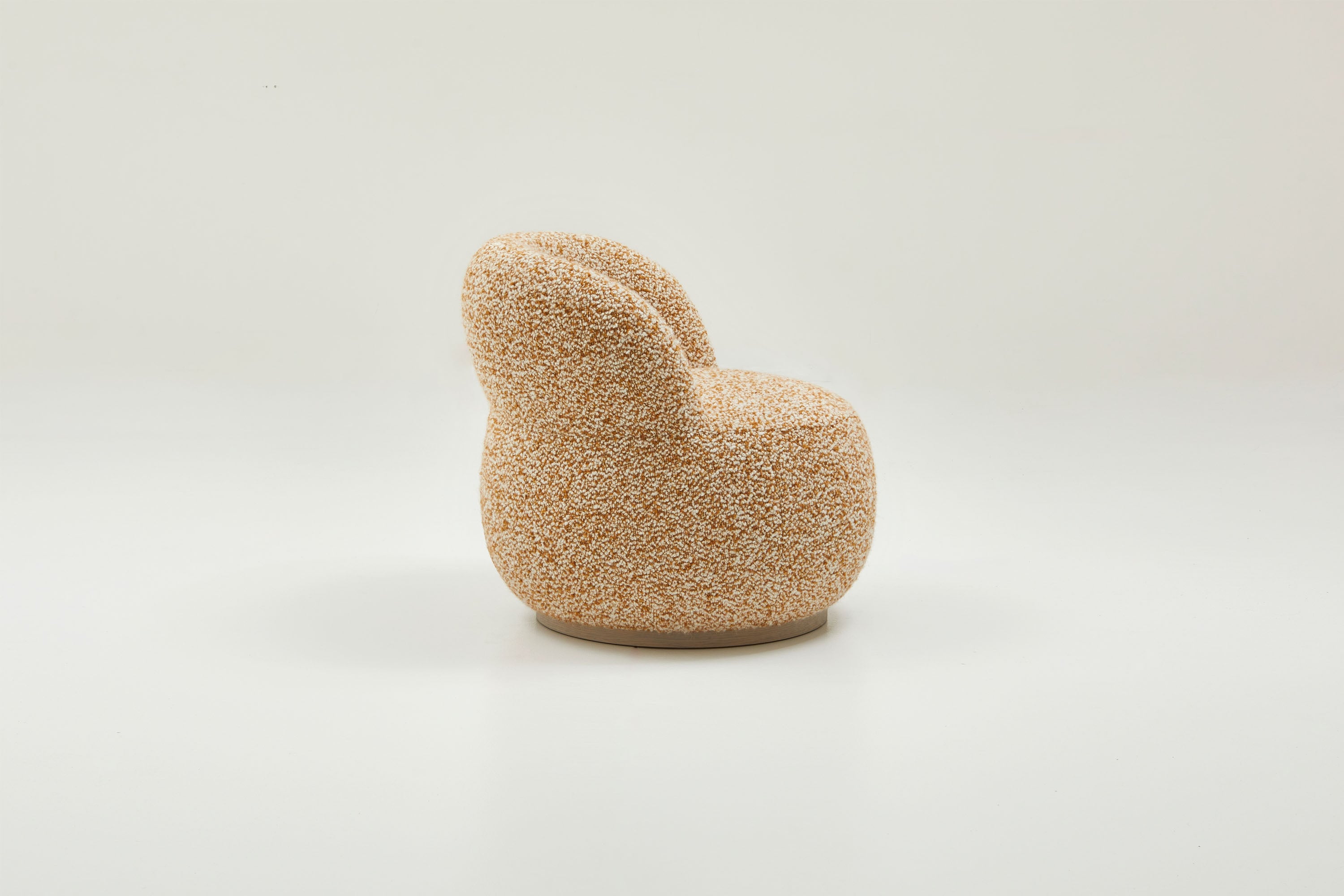 Jardan Joy Armchair OakVeneerPlinthAsh ReturnSwivel JardanCriaSepia 3