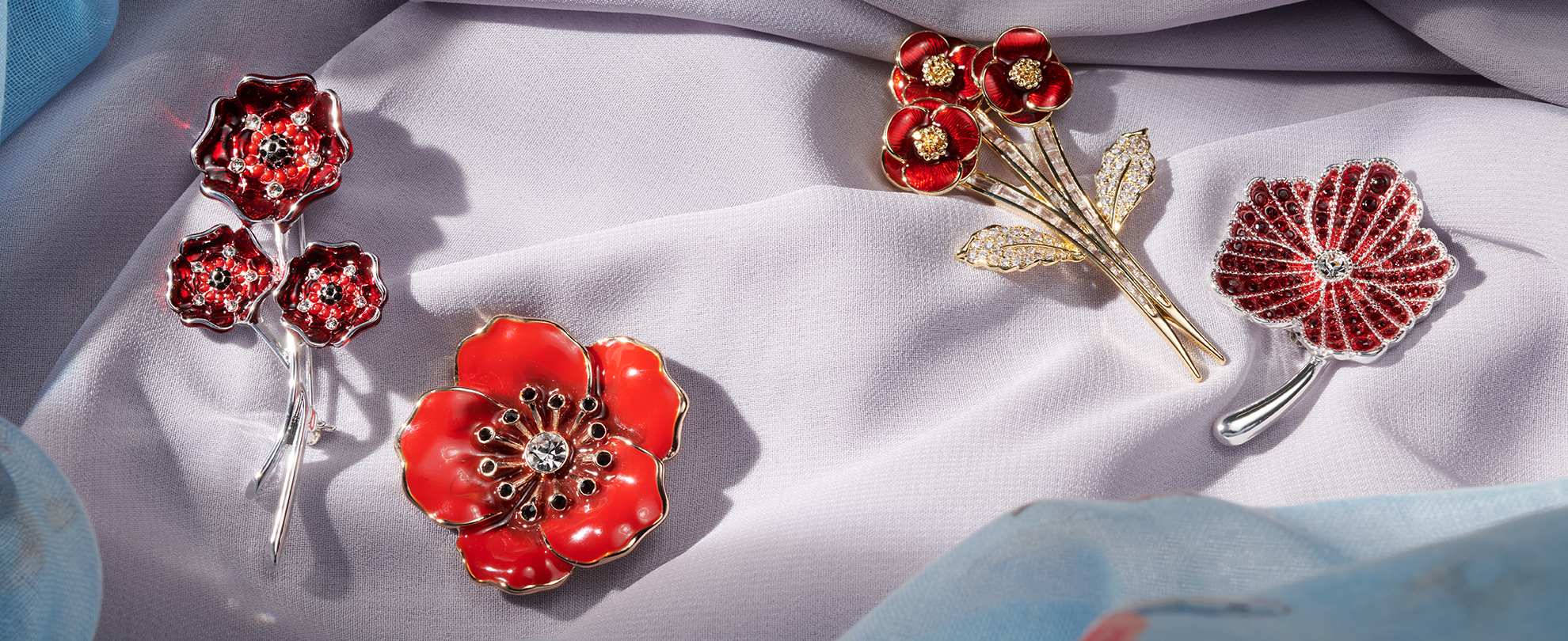 Poppy Pins & Brooches | Charity Pin Badges | Poppy Shop UK
