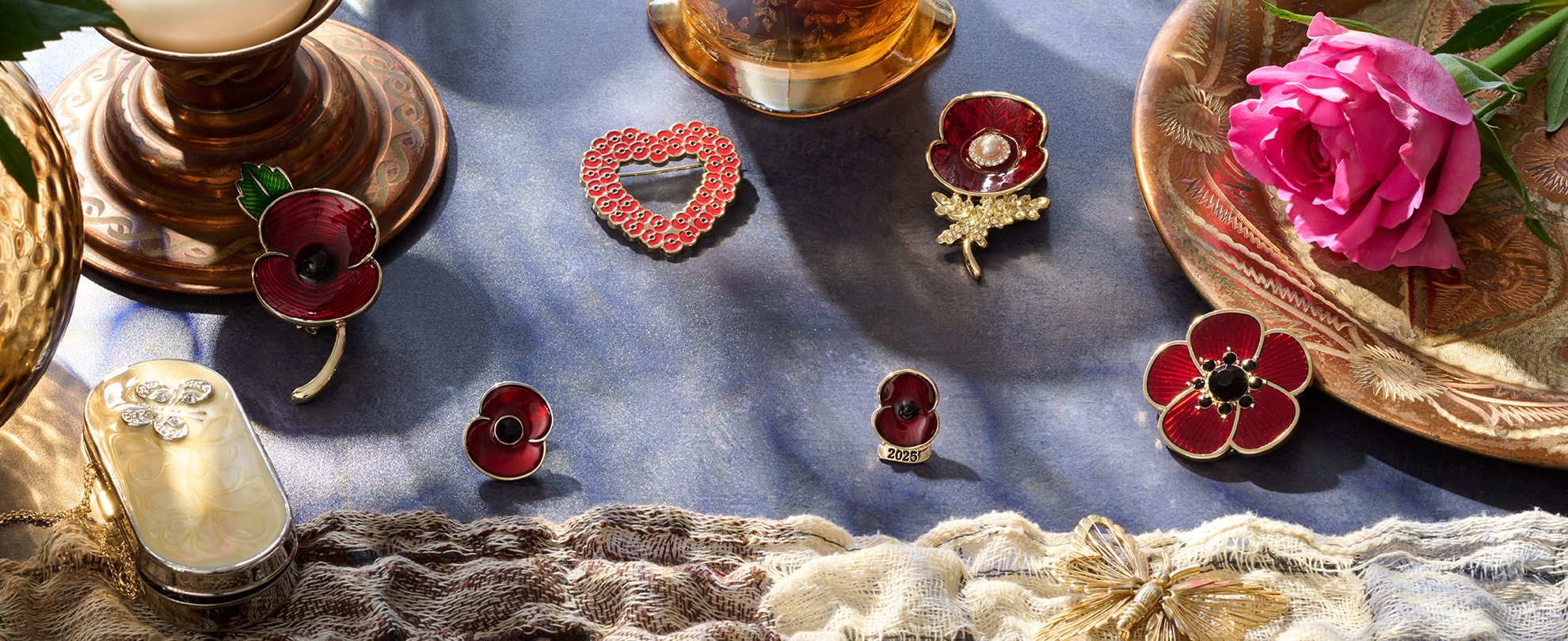 Poppy Pins & Brooches