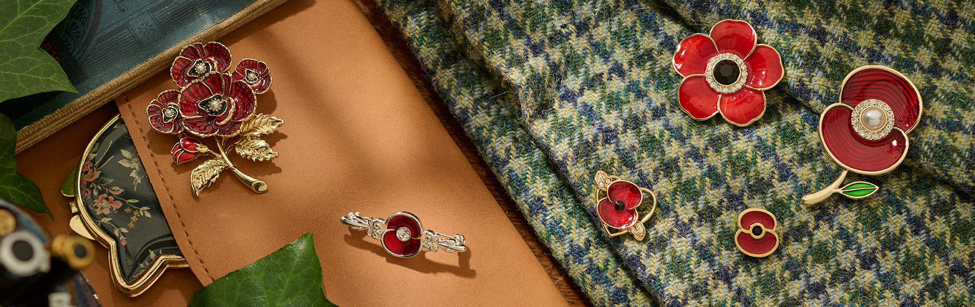 Poppy Pins & Brooches