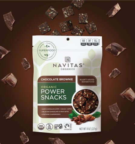 Navitas Organics Chocolate Brownie Power Snacks