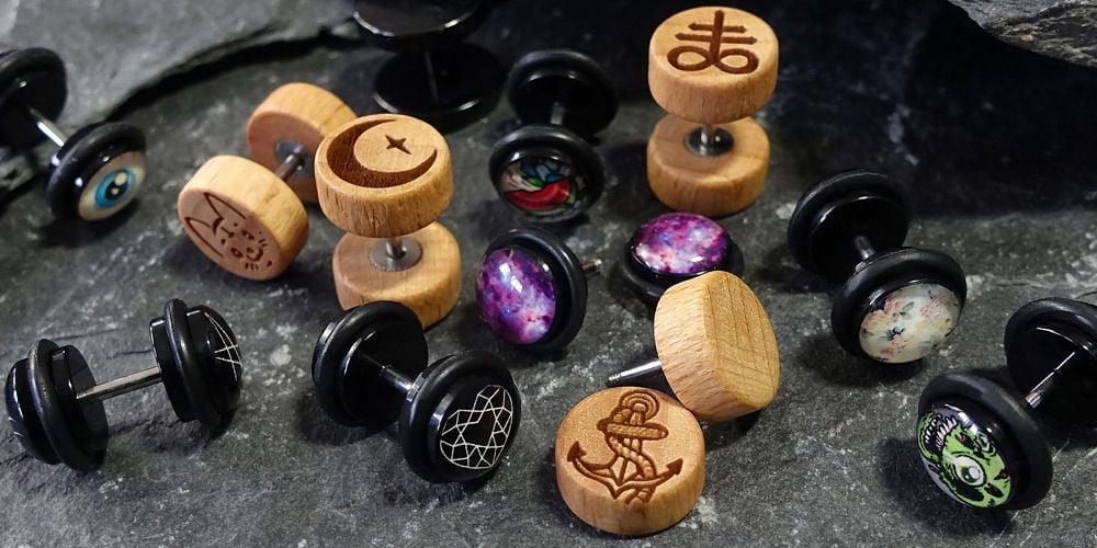 Fake plugs on sale for ears