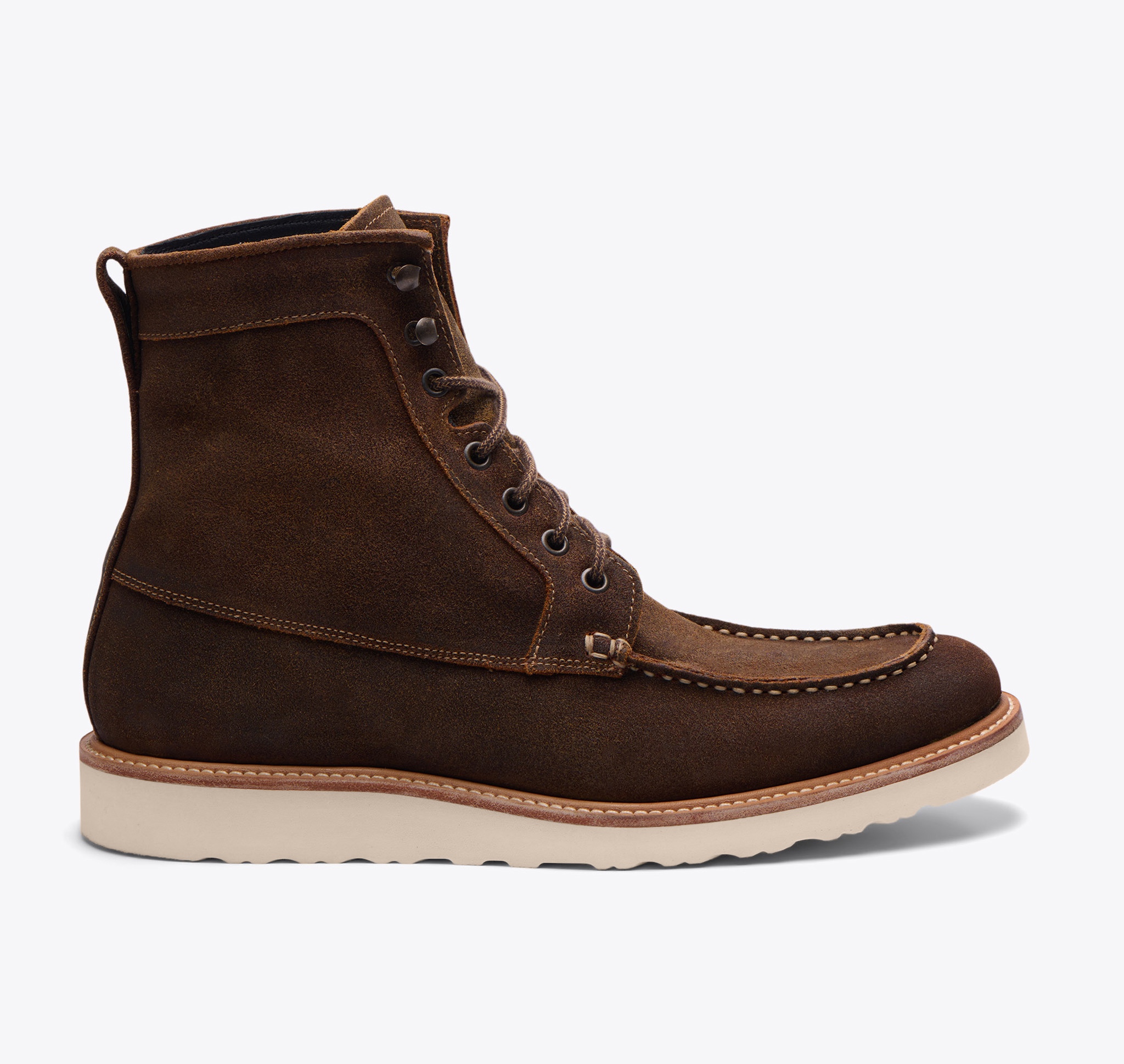 All-Weather Mateo Boot Waxed Brown — Nisolo
