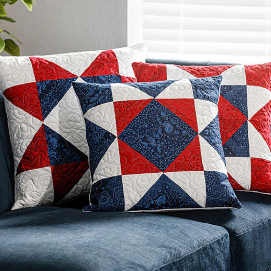 shop patriotic fabric by the yard, patriotic fabric panels and patriotic precuts.