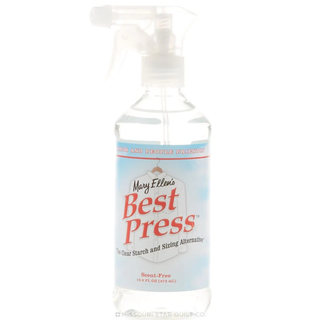 buy quilting fabric care products like pressing starch here.