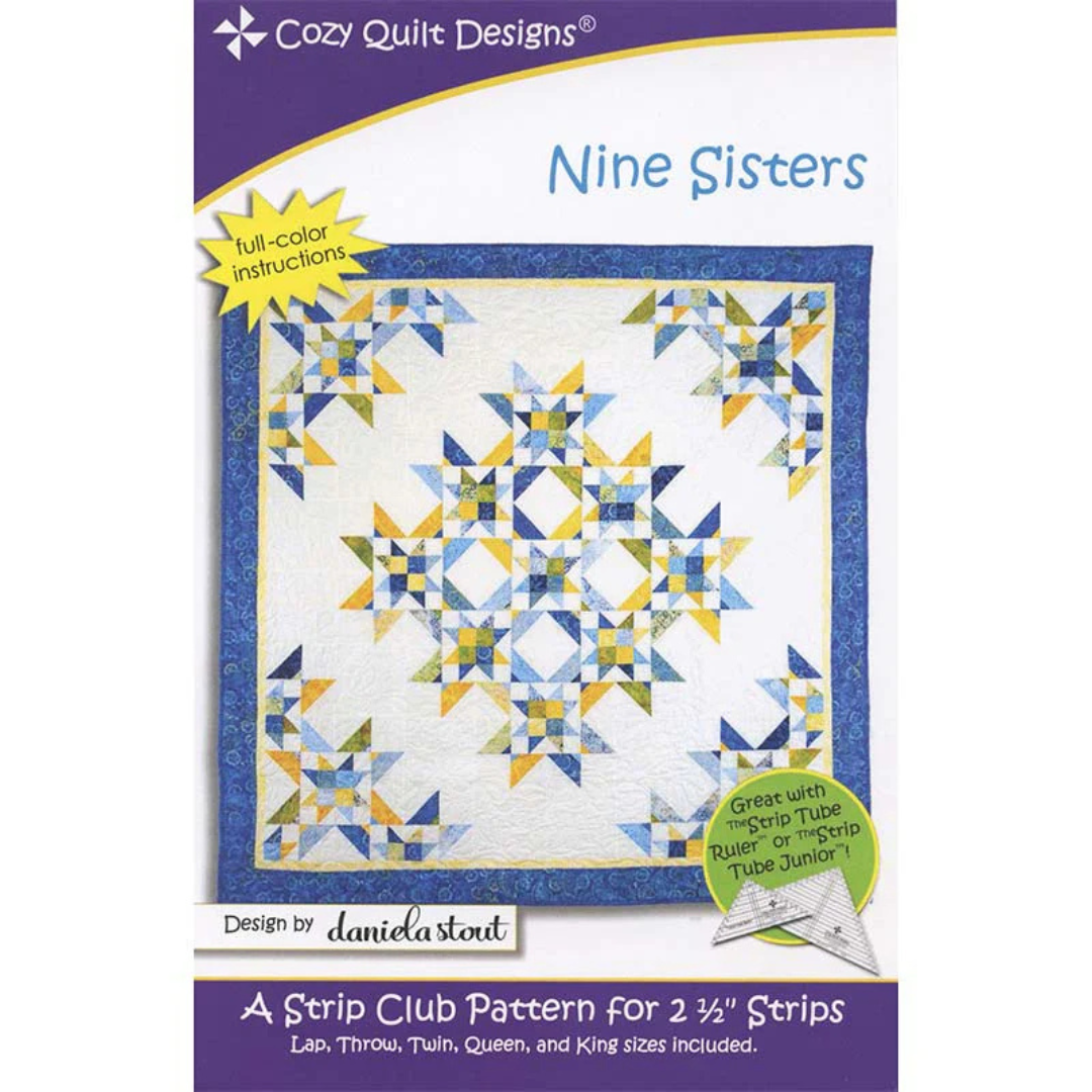 Buy Daniela Stout patterns for quilting.