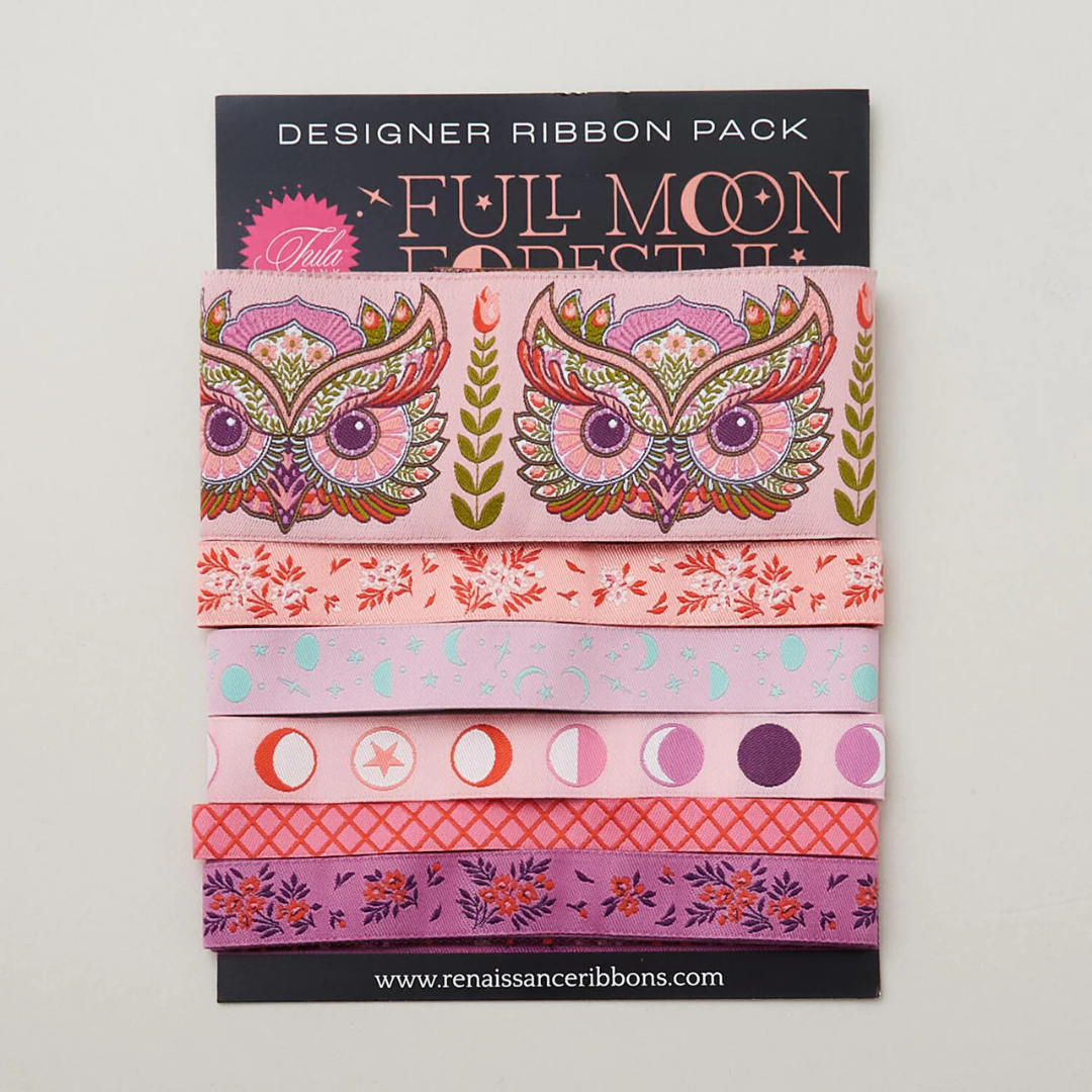 Shop designer Fabric Ribbon in a variety of colors and styles.