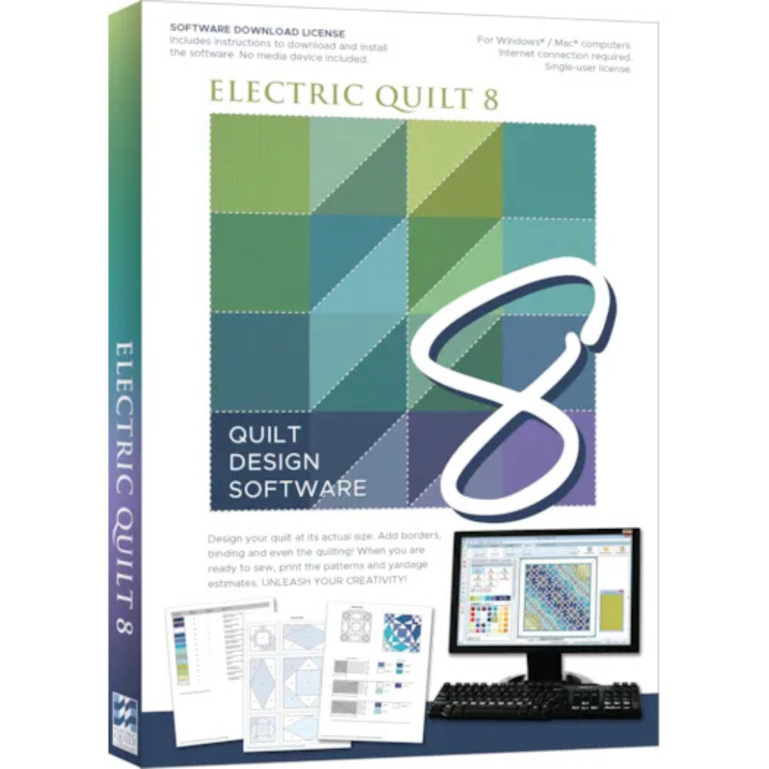Shop our selection of quilting software and enter the electronic age!