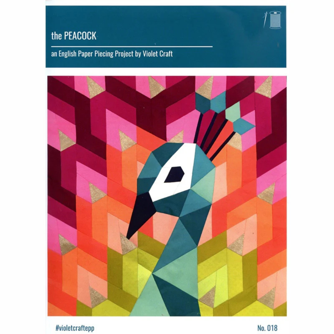 Browse EPP and quilt patterns from Violet Craft Designs here.