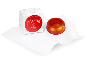 Pirastro Tonica Rosin in action