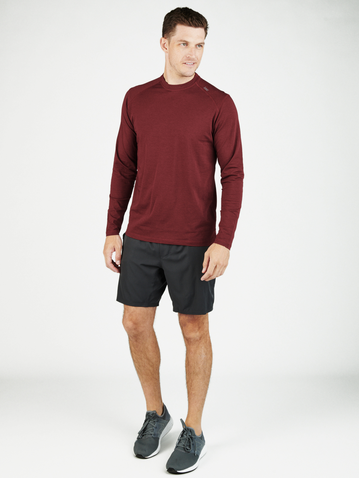 Men's bamboo Carrollton long sleeve t-shirt by tasc Performance