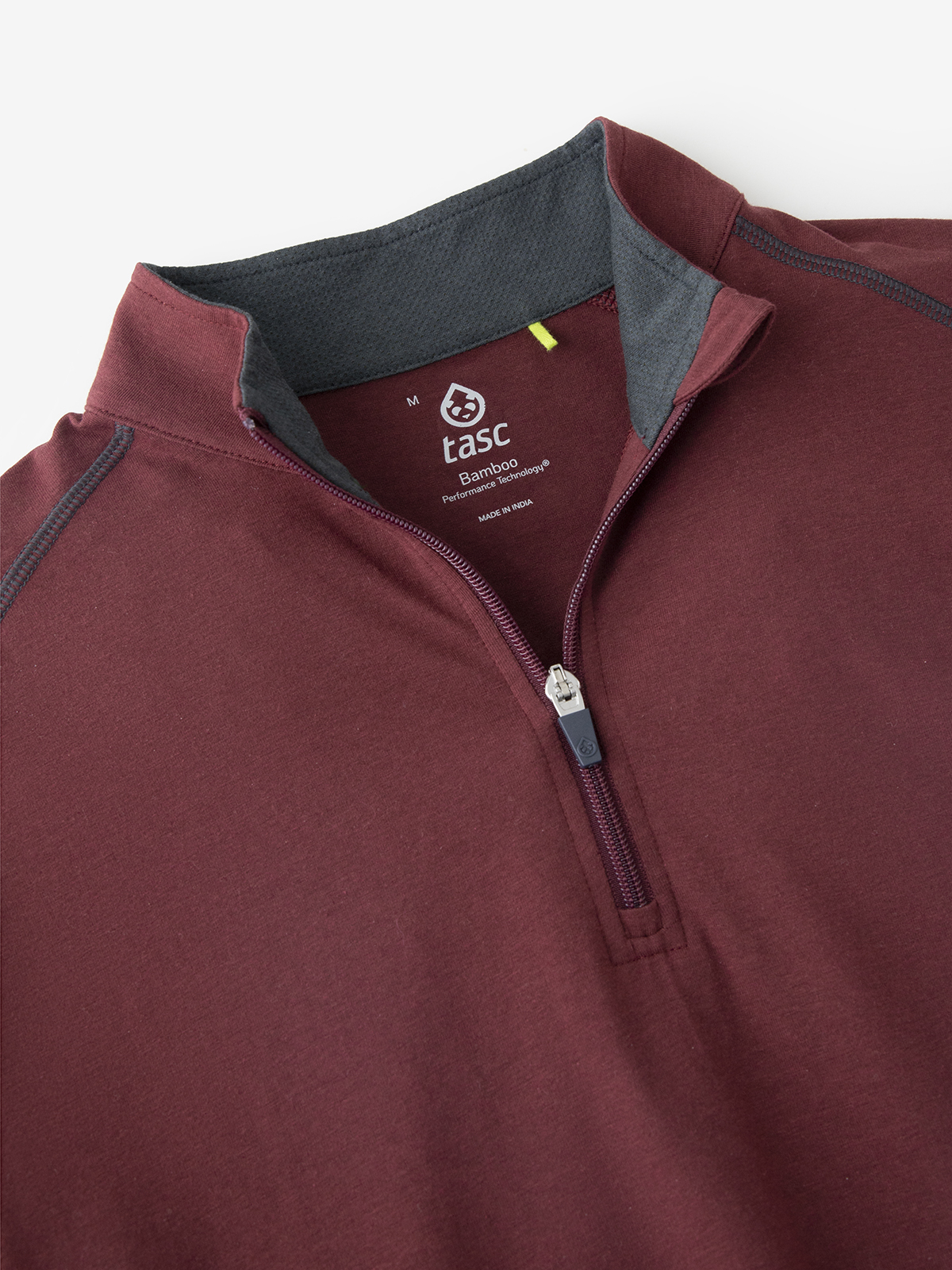 Men's bamboo Carrollton ZIP by tasc Performance