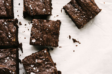 Navitas Cacao+ Longevity Blend brownies