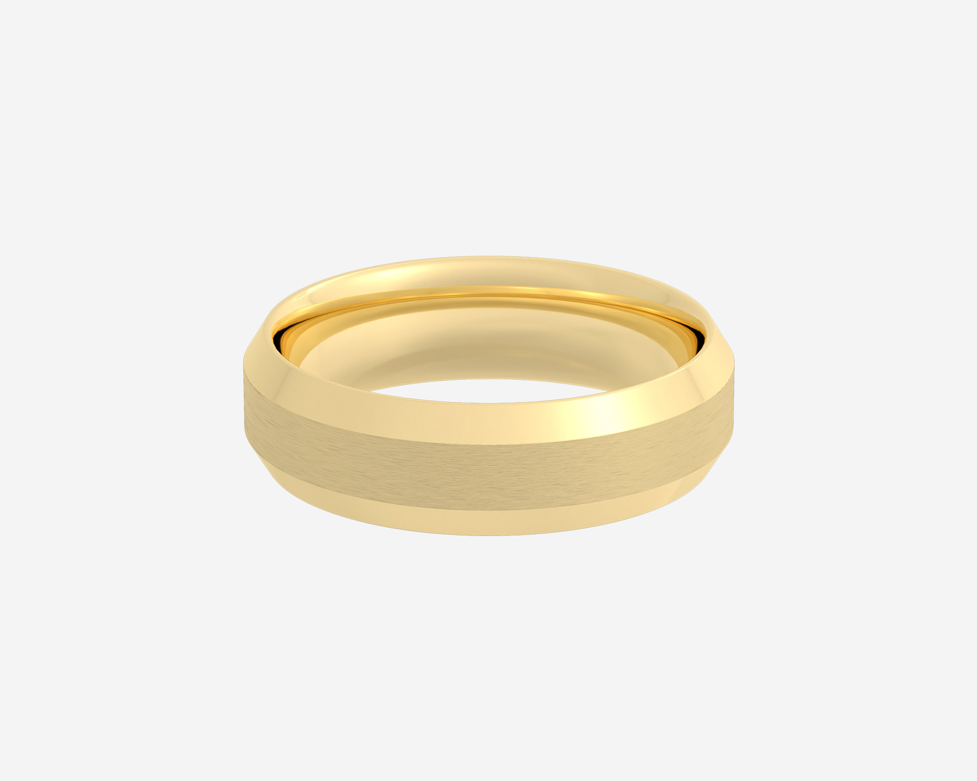 Holden Beveled Wedding Ring / Wedding Band
