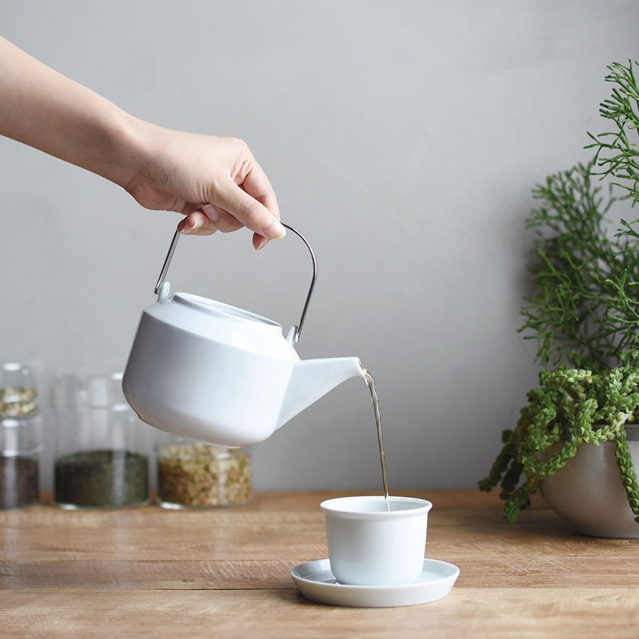 LEAVES TO TEA Teapot 600ml – KINTO Canada