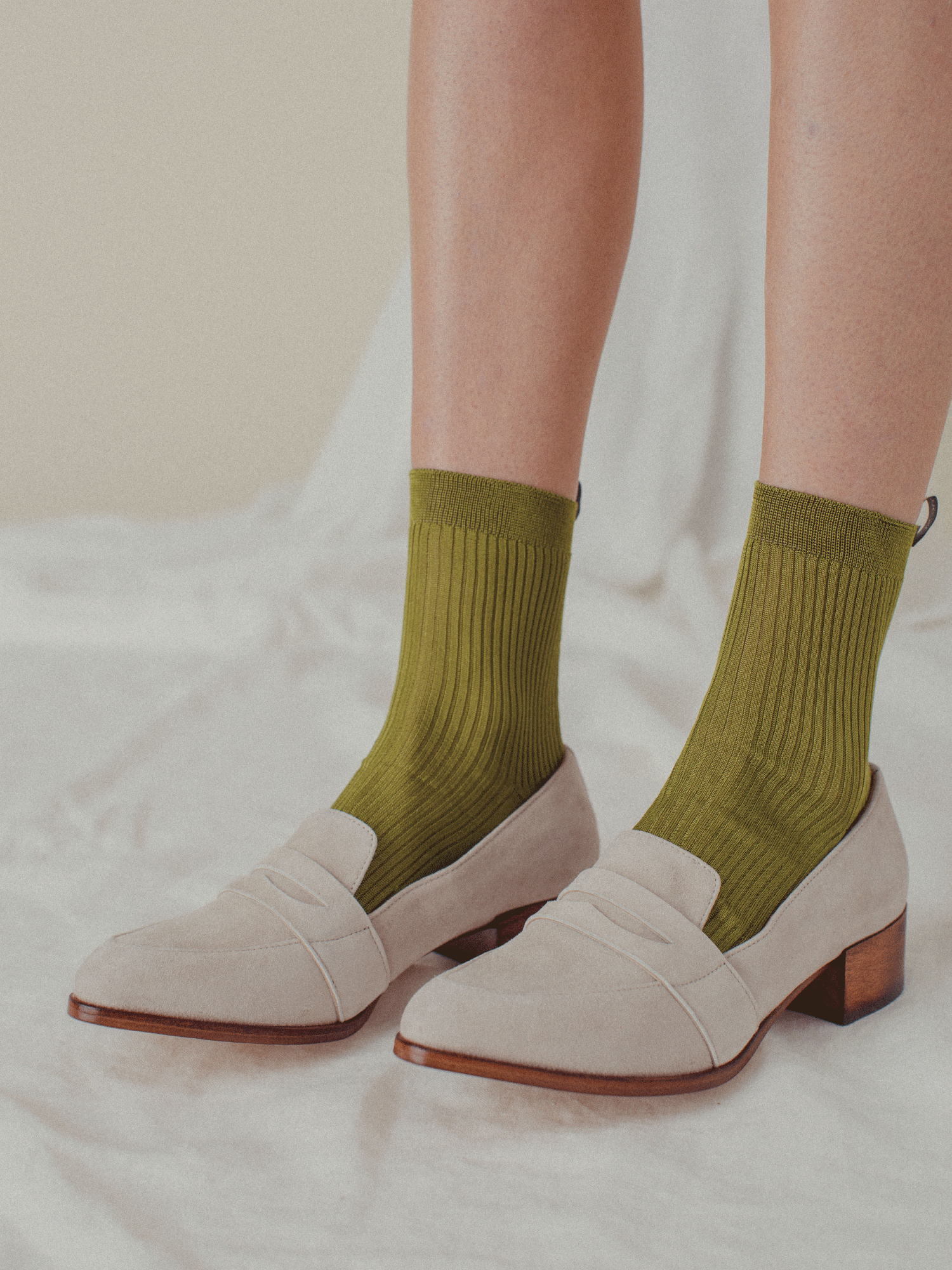 Thelma Loafer in Pebble