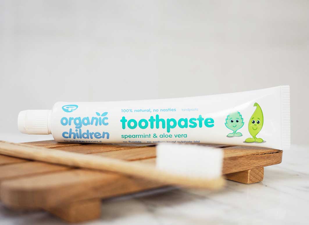 Organic kids toothpastes too! 
