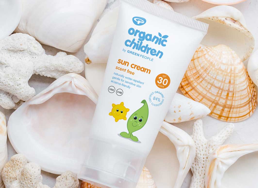 organic children's sunscreen