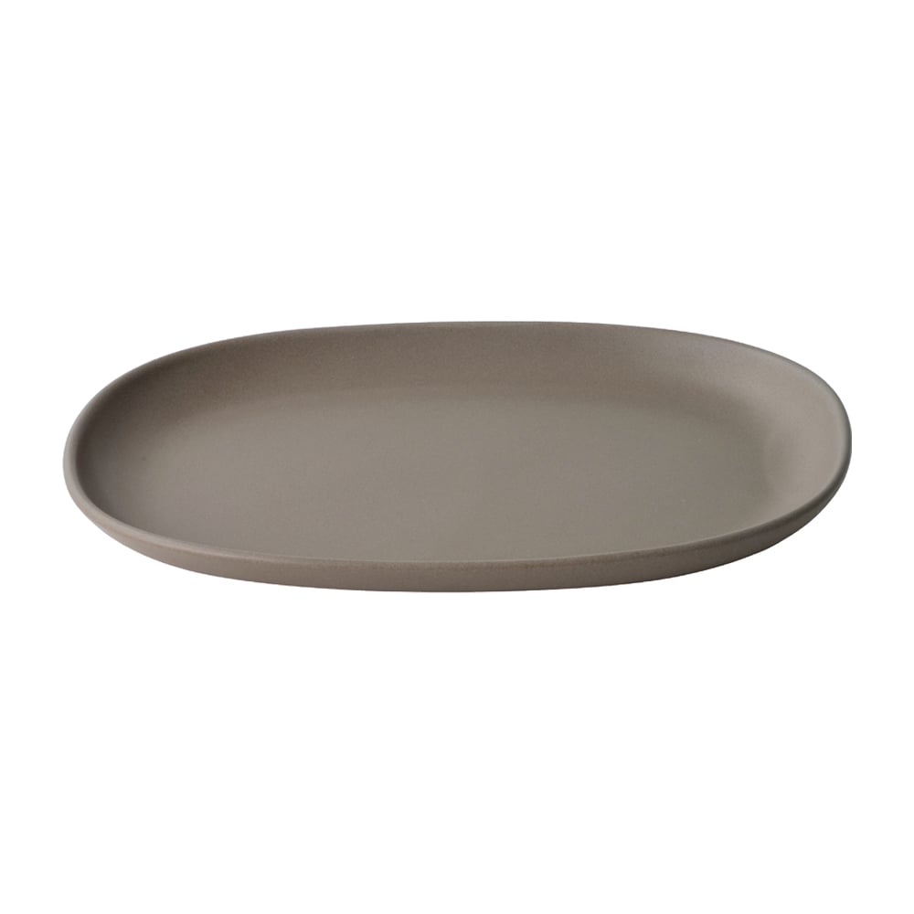 KINTO NEST PLATE 315X225MM BROWN