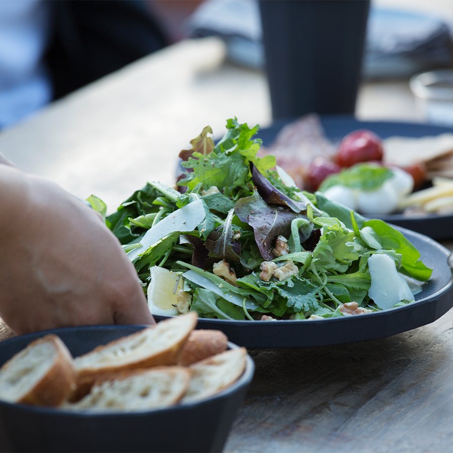 KINTO ALFRESCO PLATE 250MM BLACK
