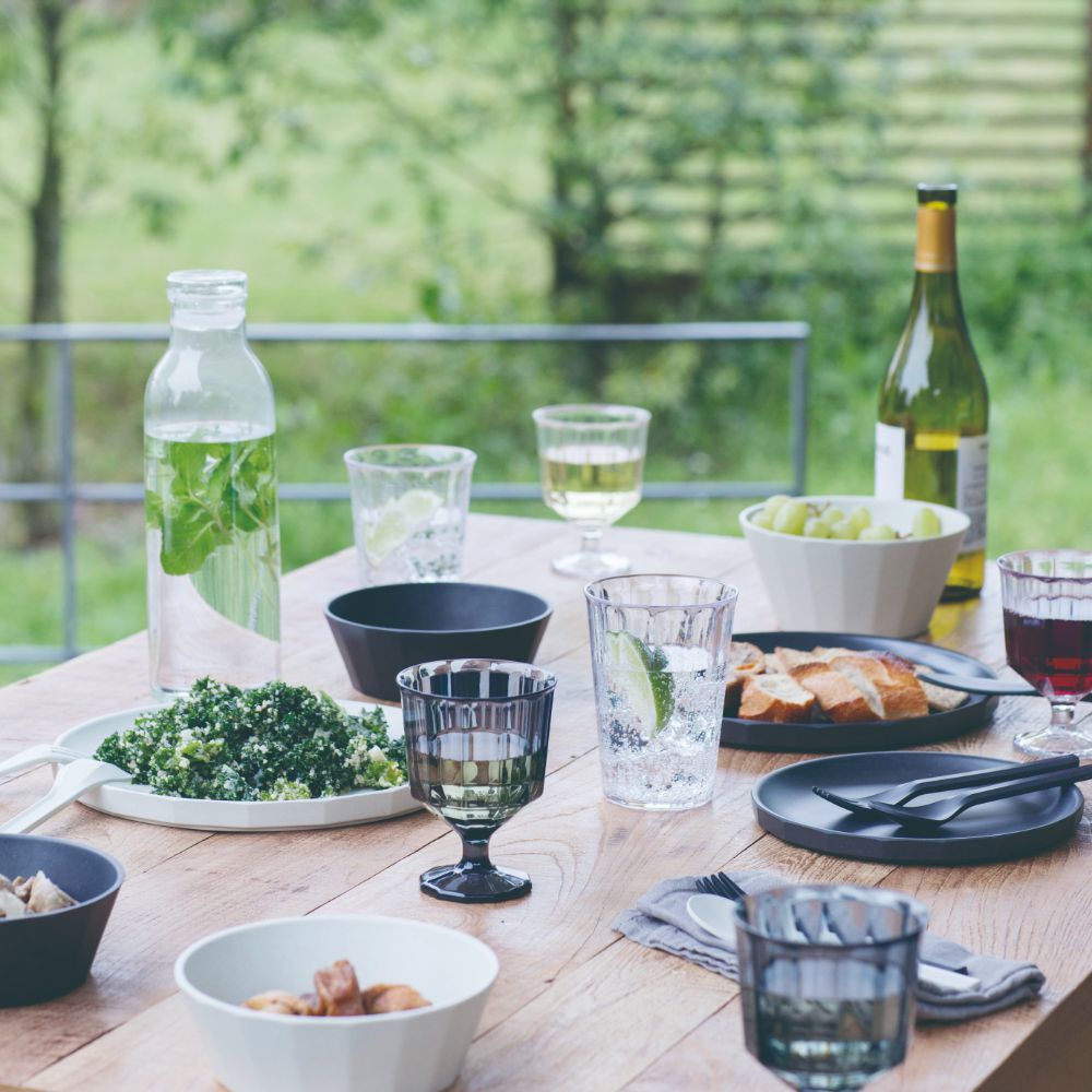 KINTO ALFRESCO BOWL 160MM BLACK