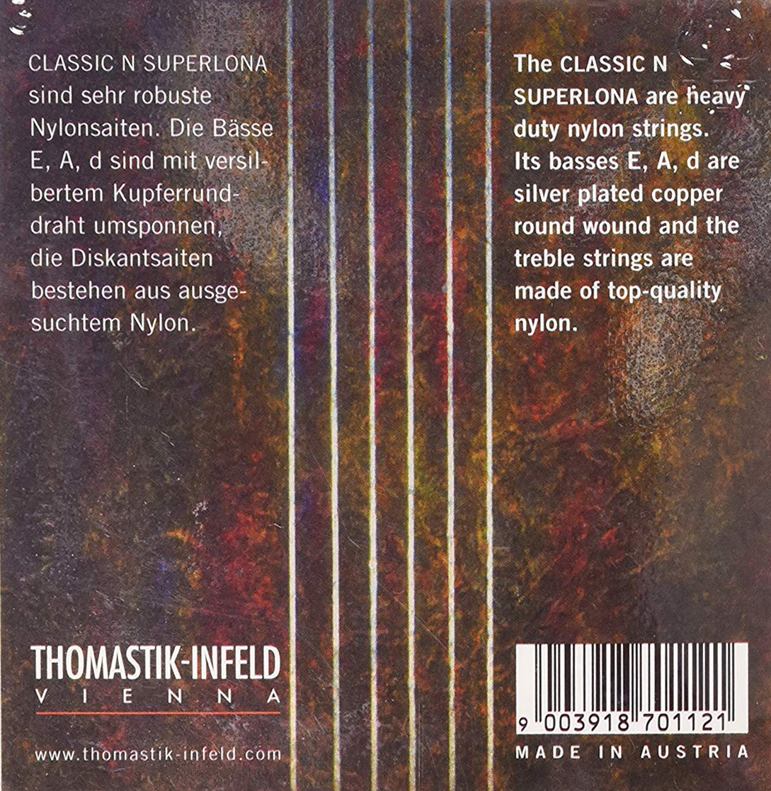 Thomastik Classic N Superlona CR127 Guitar Strings in action