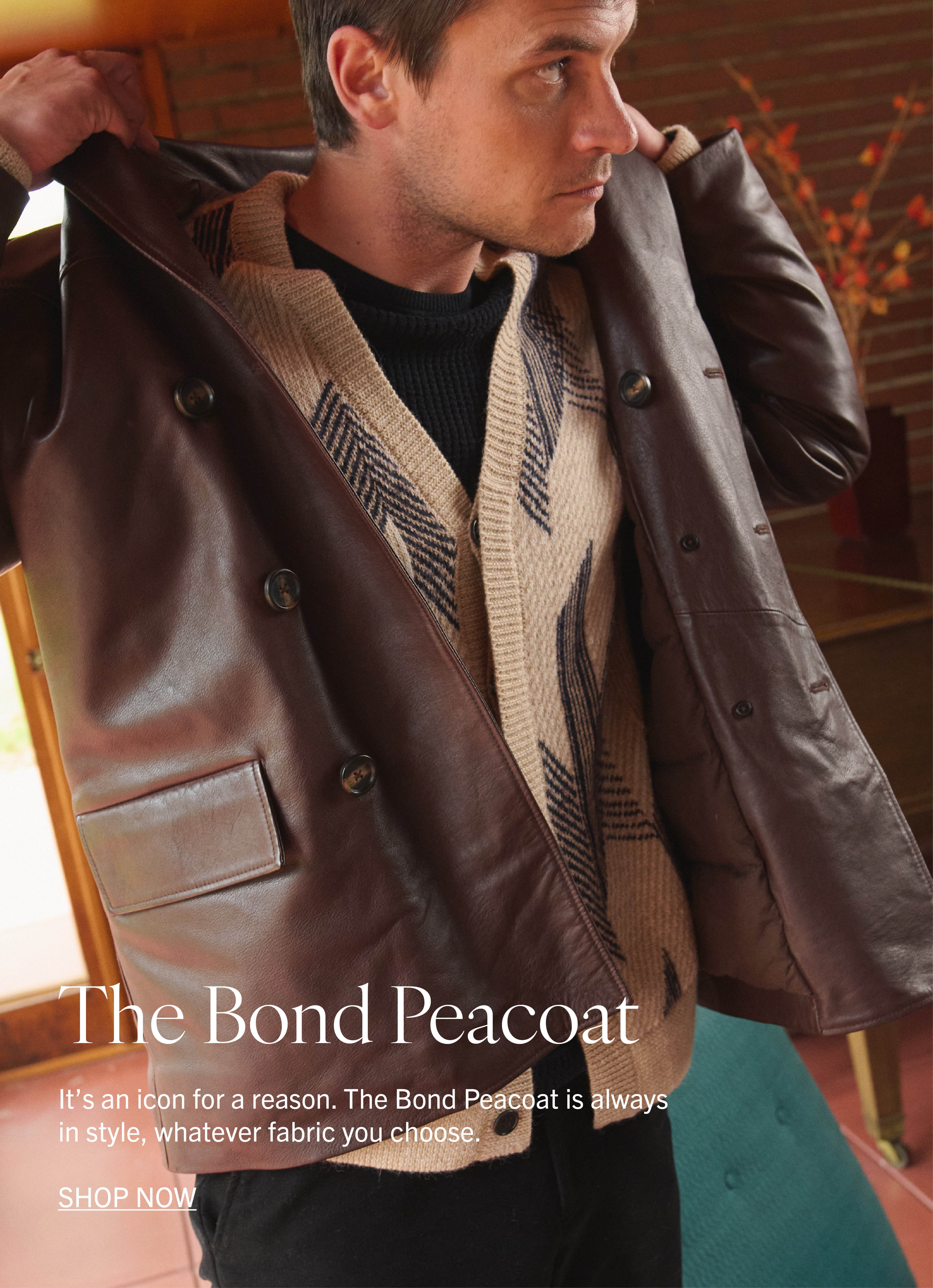 The Bond Peacoat