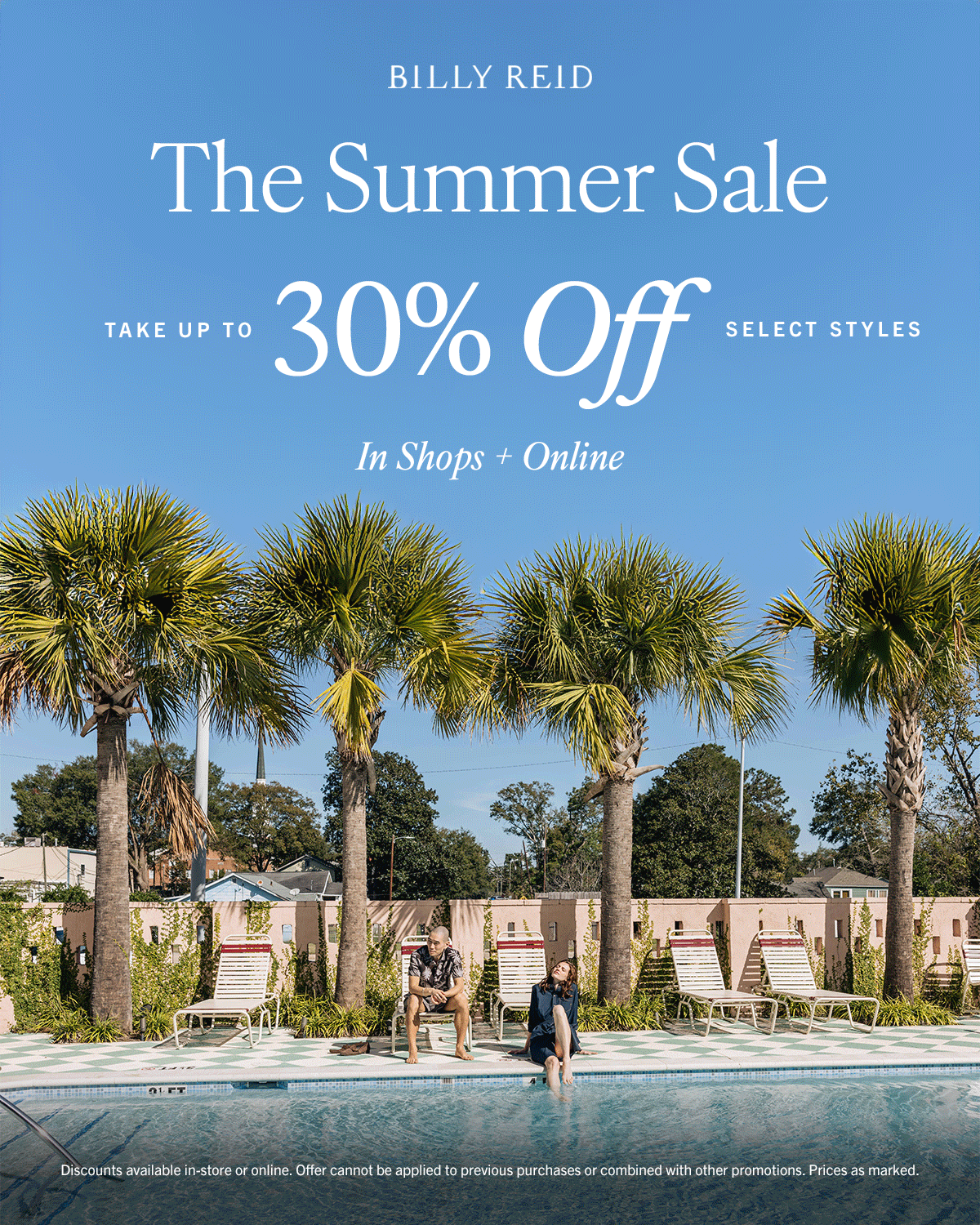 The Summer Sale Up to 30% Off
