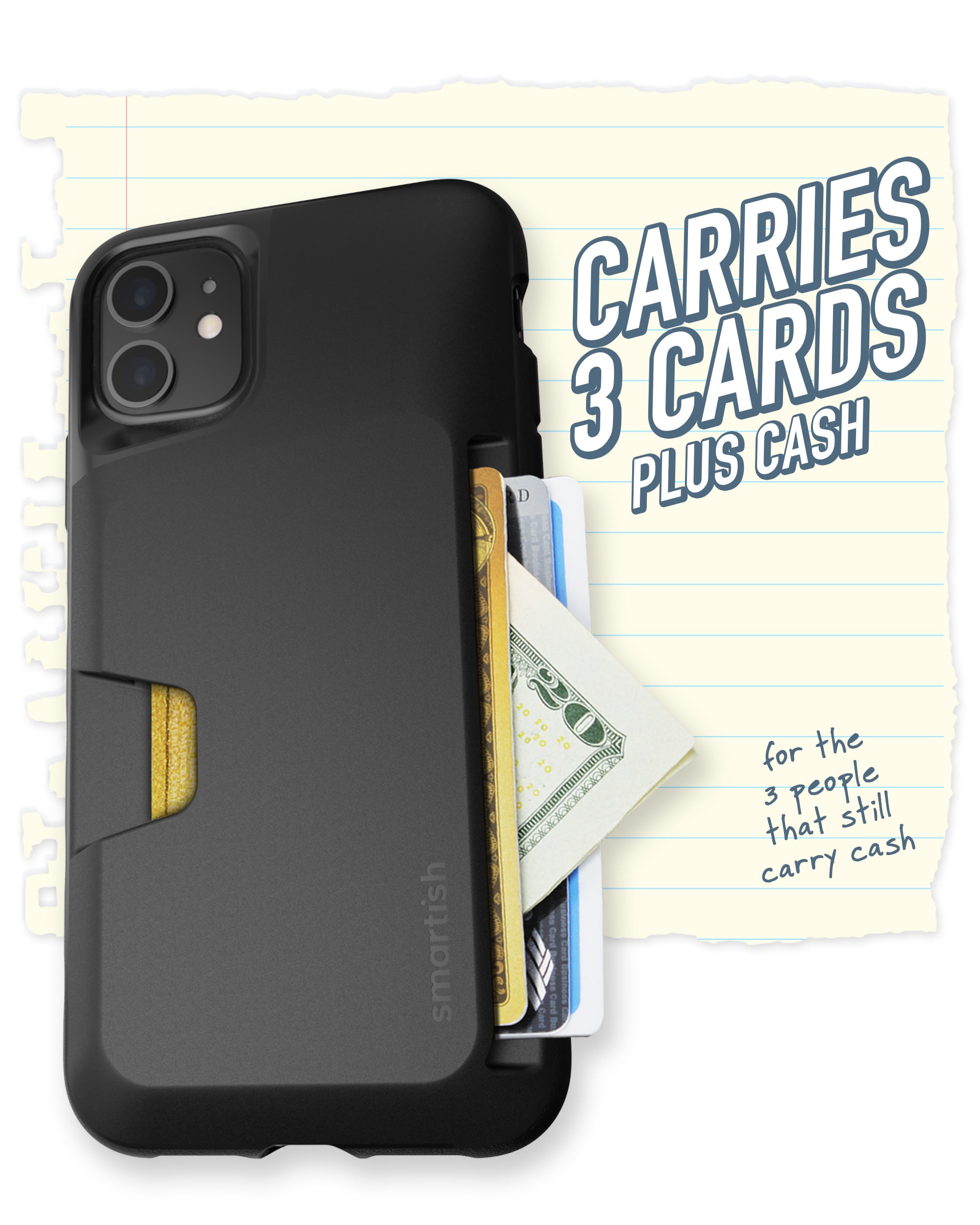 Wallet Slayer Vol. 1 - Card Case for iPhone 11 Smartish Wallet Slayer Vol. 1 - Card Case for iPhone 11 Smartish