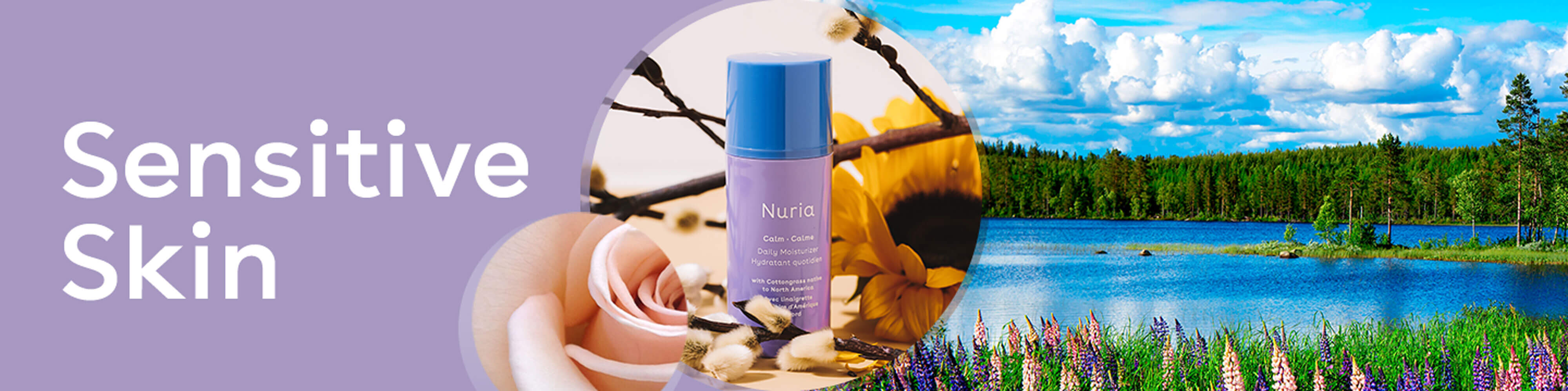 Sensitive Skin - Nuria's products for your skin concerns