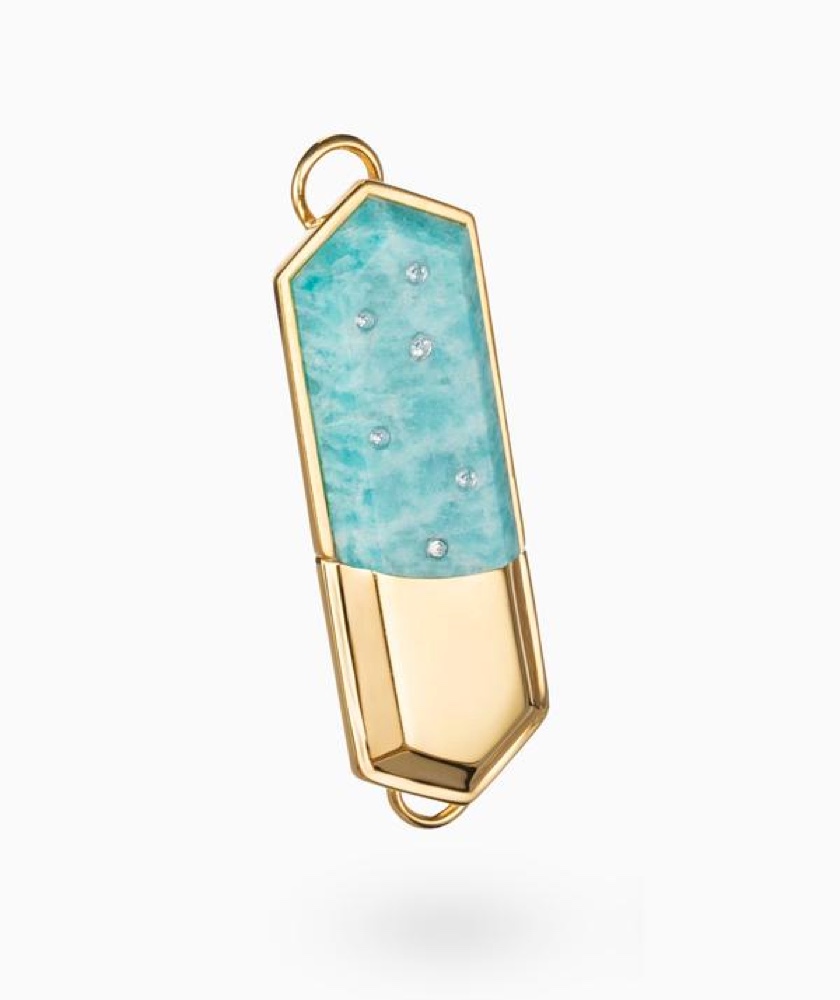 Amazonite Charm