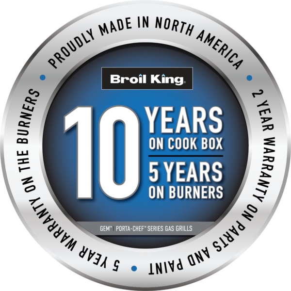 Broil King Limited 10 Year Warranty