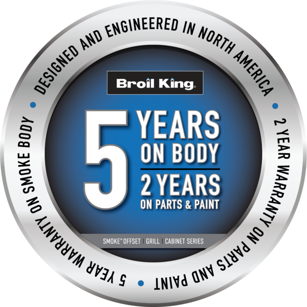 Broil King 5 Year Limited Warranty
