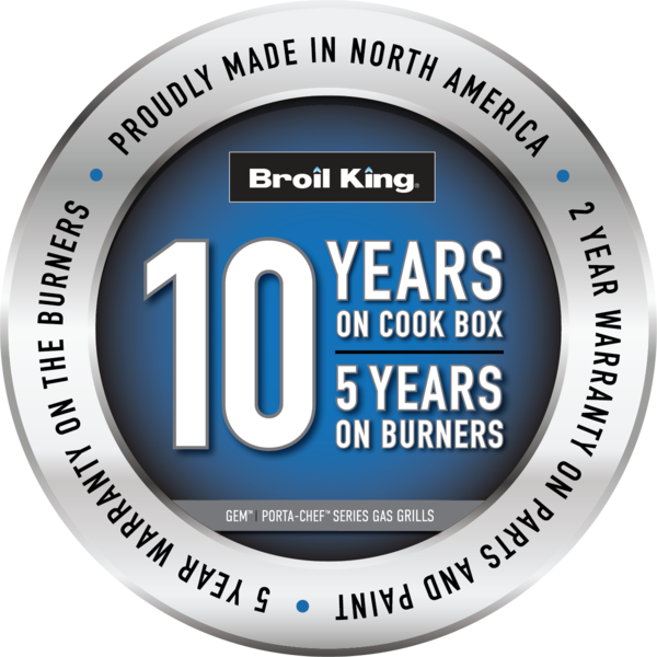 Broil King 10 YEAR LIMITED  Warranty