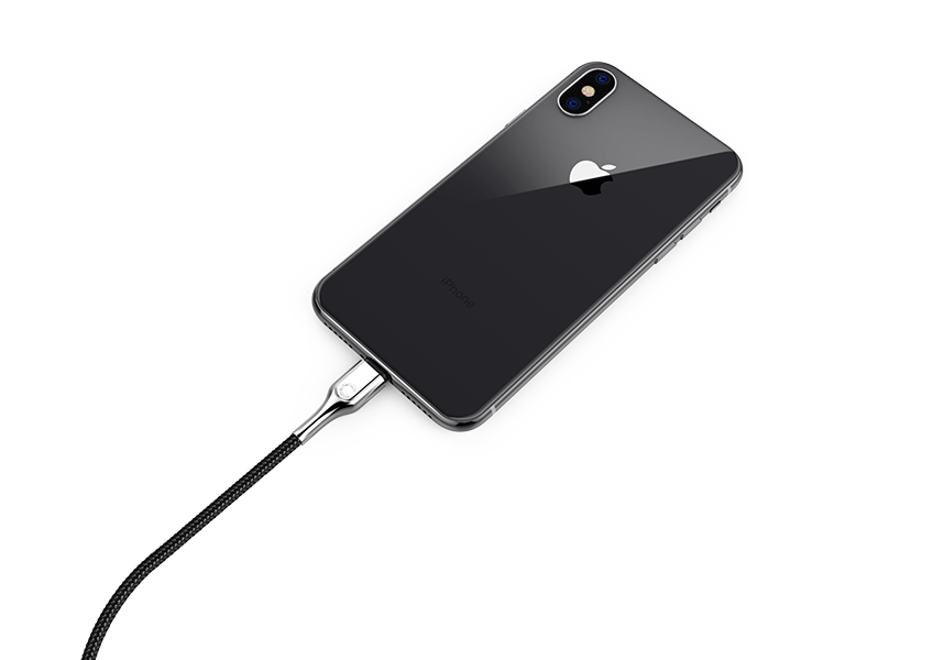 Cygnett Armoured 1M Lightning to USB-C Cable Fast charging for iPhone