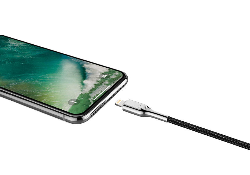 Cygnett Armoured 1M Lightning to USB-C Cable MFi certified