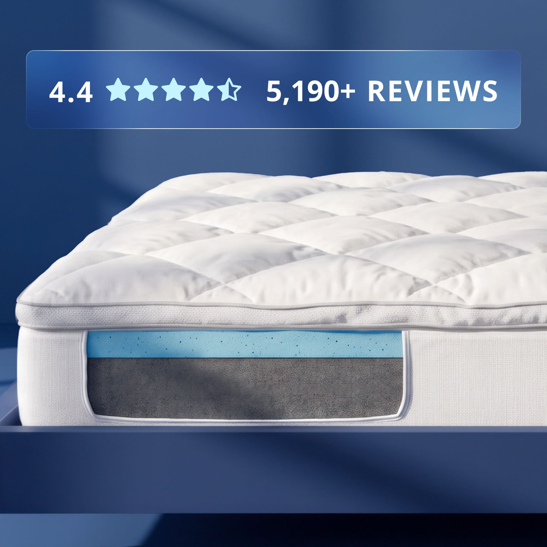 The Refresh - Reflex Gel Mattress Topper