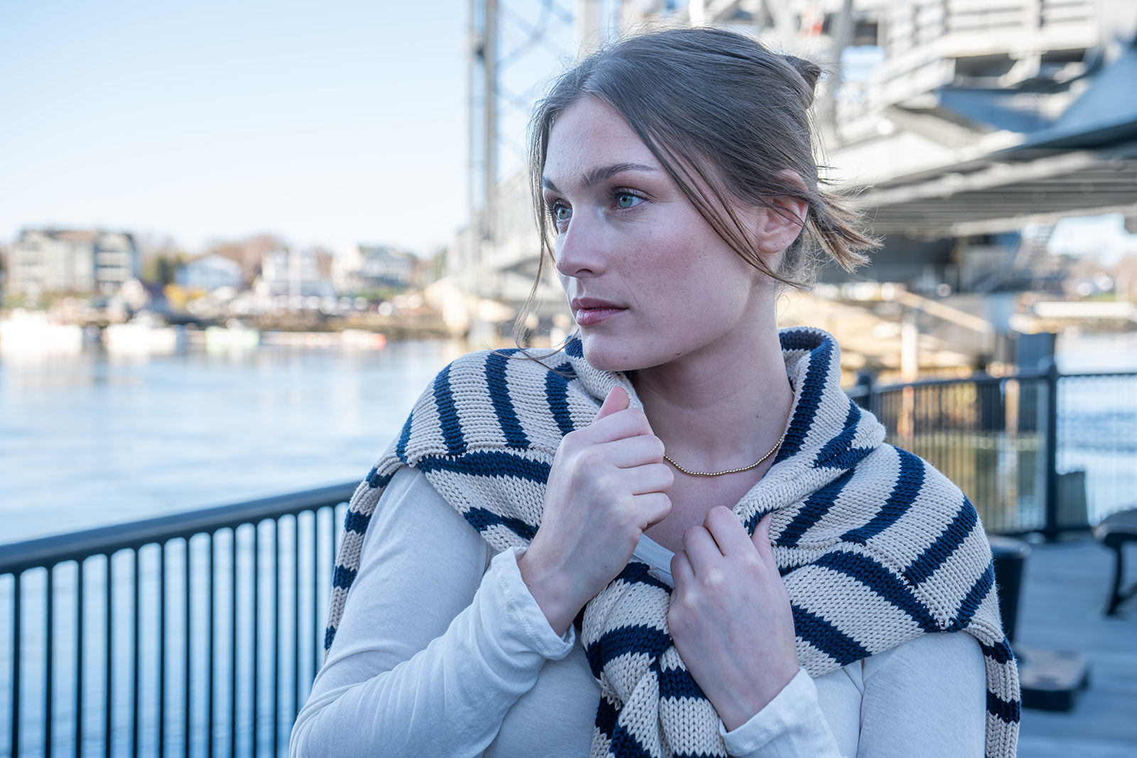 Demylee Audrey Cotton Cardigan in Begonia - Bliss Boutiques