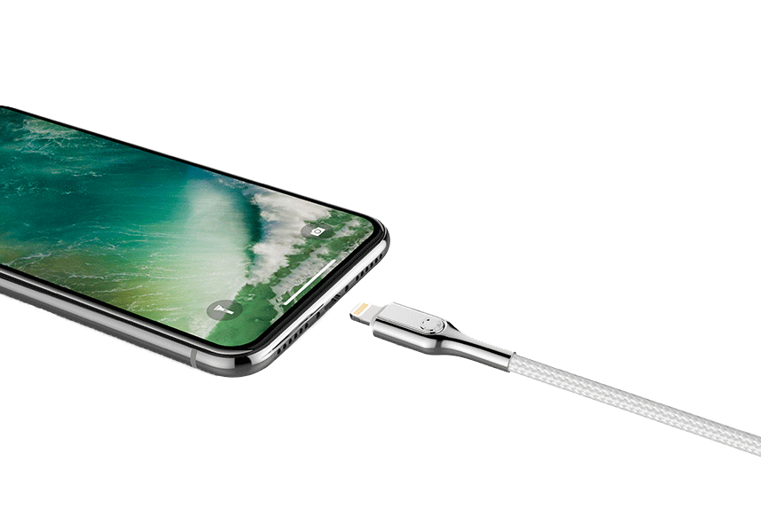 Cygnett Lightning to USB-C Armoured Cable MFi certified
