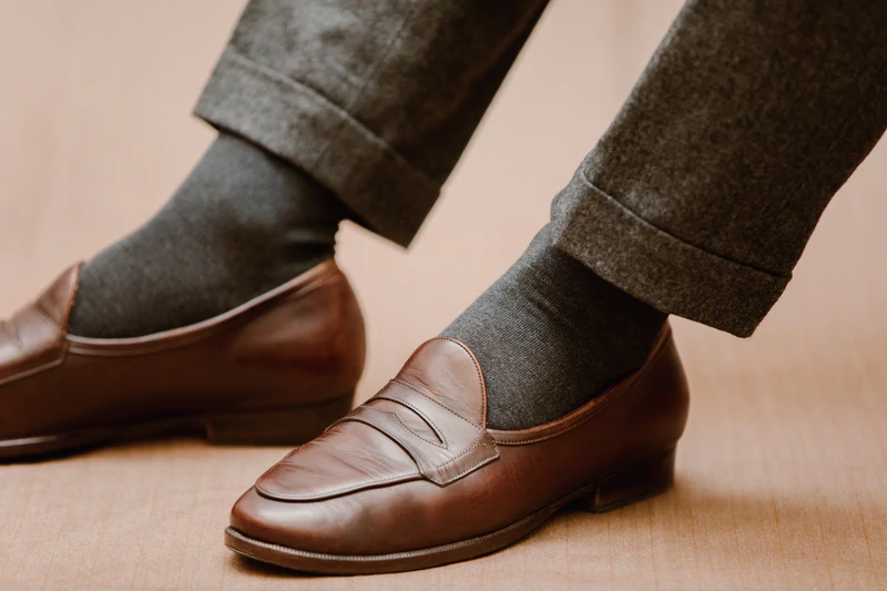8 paires de chaussettes - 100 % coton naturel - Pour les chaussures de  sport et les chaussons - Sans couture et résistantes