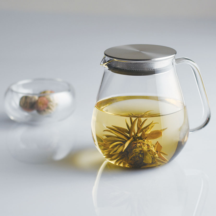 UNITEA one touch teapot 720ml / 25oz – KINTO USA, Inc